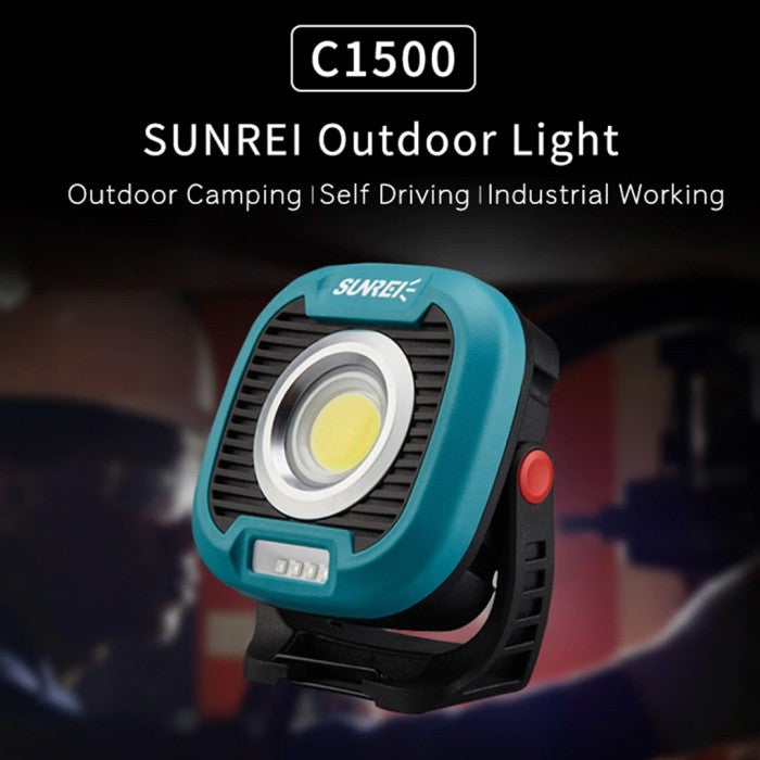 Lampu Serbaguna Sunrei C1500 Mini Camping Light