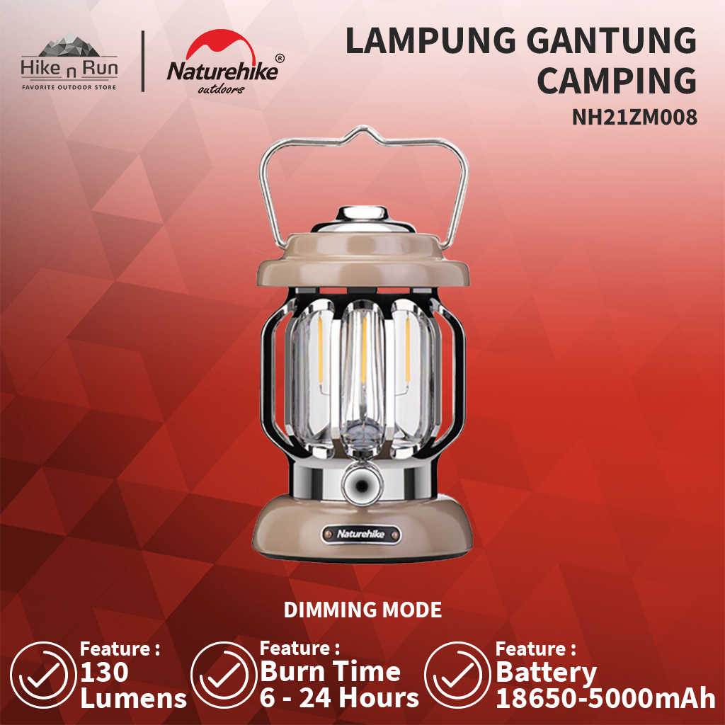 Naturehike NH21ZM008 Lampu Gantung Hanging Camping Light