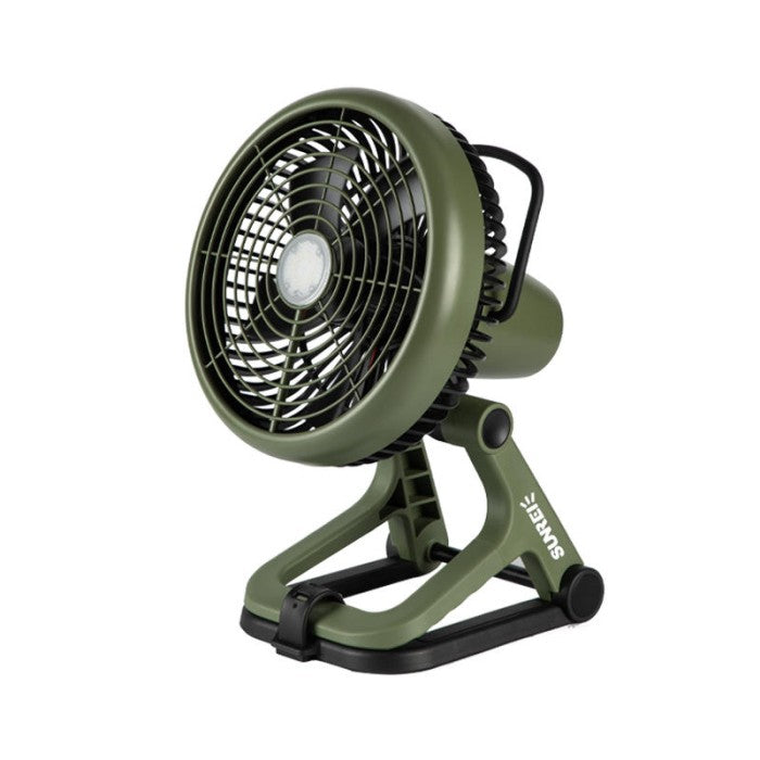 Kipas Elektrik Sunrei Light fan Rechargeable dengan Lampu