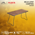 MEJA LIPAT ALOCS KD04SW STAINLESS FOLDING TABLE WITH WOOD PANEL