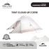Tenda Naturehike Tent Cloud UP 2 2018 NH17T001-T 20D