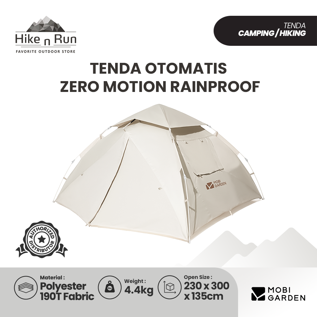 Tenda Automatis Mobi Garden Zero Motion Rainproof EX19561001