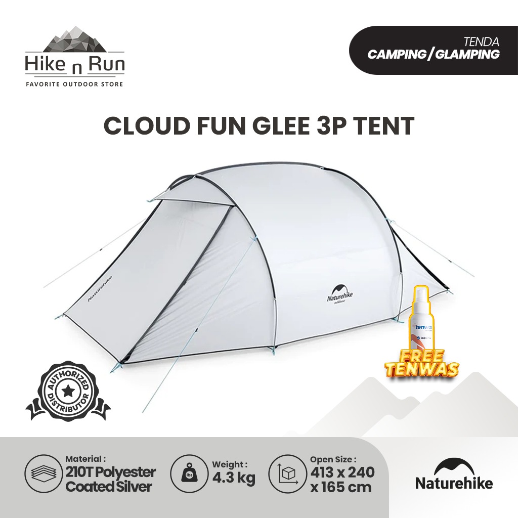 Naturehike Cloud Fun Glee 3P Tent NH19ZP006