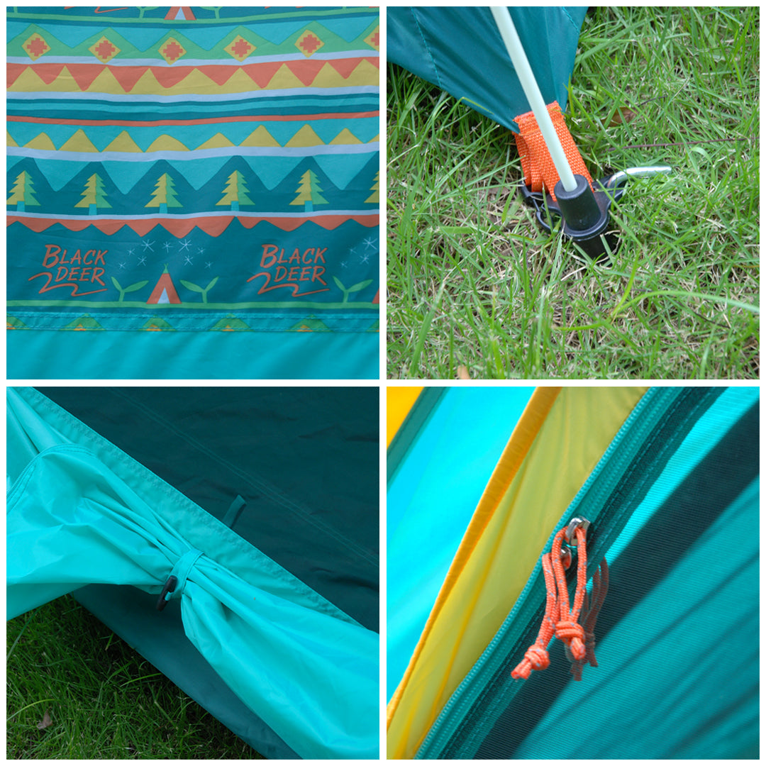 Blackdeer Quick Assembly 4P Tent - BD11611108