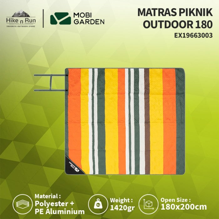 Matras Piknik Mobi Garden EX19663003 Outdoor Picnic Mattress 180