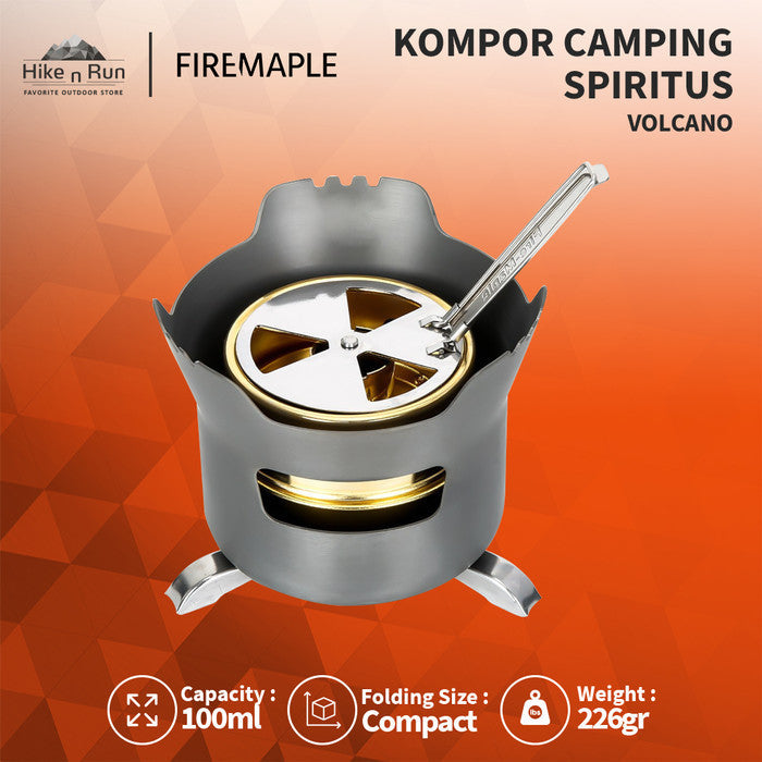 Kompor Spiritus Firemaple Volcano Outdoor Liquid Fuel Stove