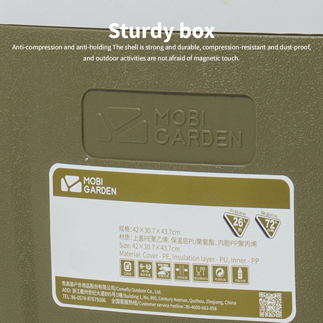COOLER BOX MOBIGARDEN NX20671031/ NX20671027 CAMPING COOLER BOX