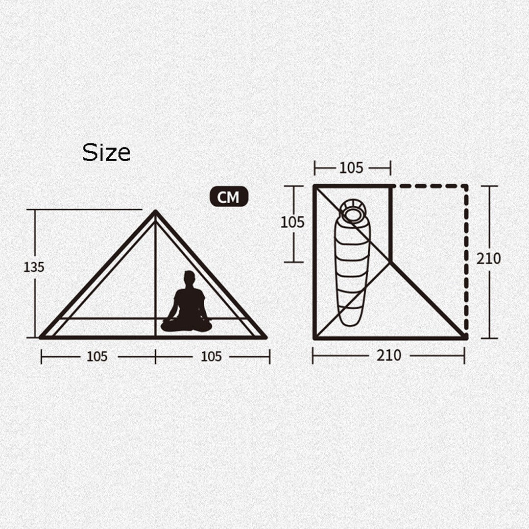 PREORDER!!! Naturehike Tent Tarp Spire Single Tower NH17T030-L