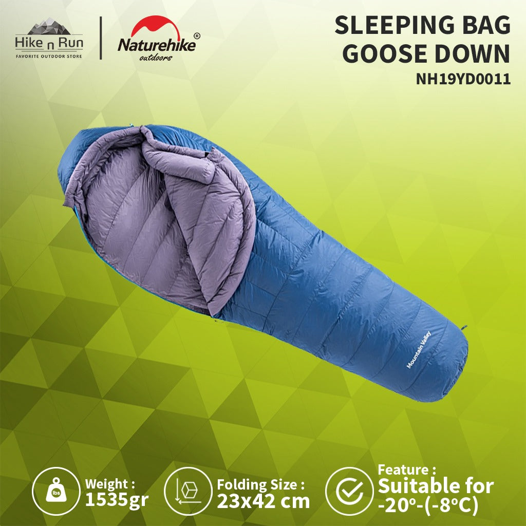 Sleeping Bag Down Naturehike NH19YD001 Goose Down Mummy Single SB