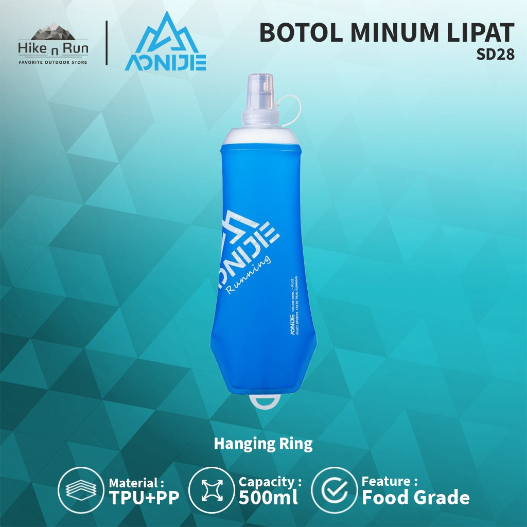 Botol Minum Lipat Aonijie SD28 500ml Soft Flask