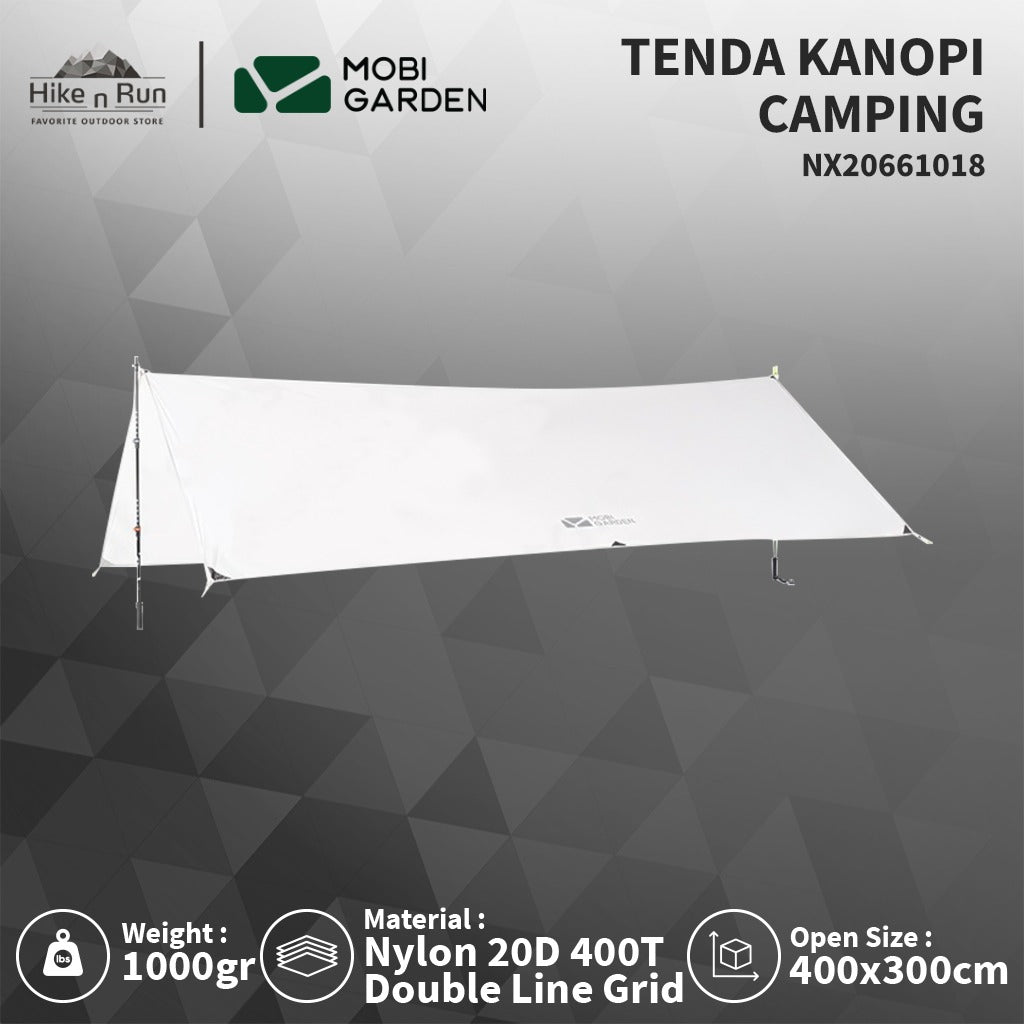 Tenda Kanopi Mobi Garden NX2066101 AS WING Canopy Tarp