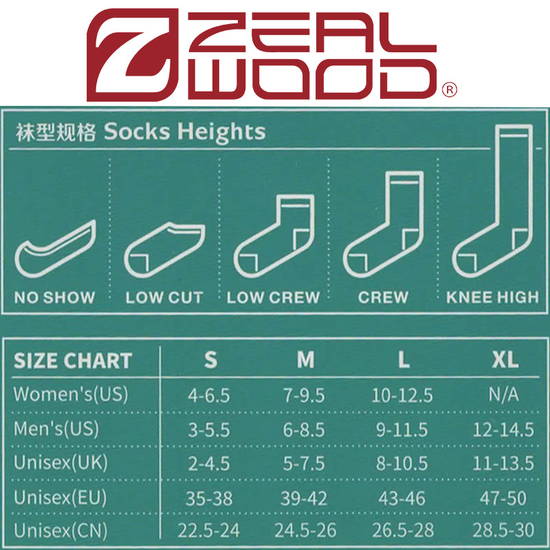 Zealwood Merino Middle Socks Dual