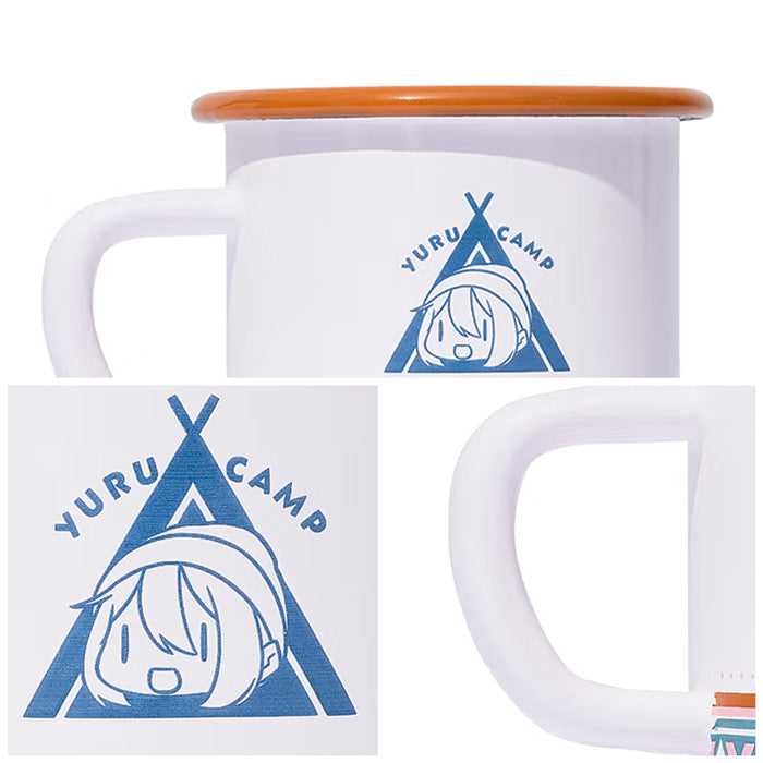 Gelas Camping Enamel Mobi Garden NX21666082 Yuru Camp Enamel Mug