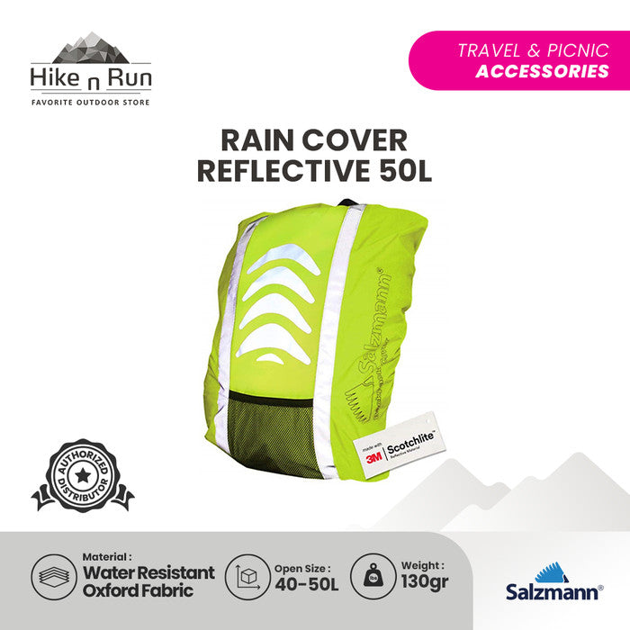 Backpack Cover Salzmann 40035 Rain Cover Reflective 50L