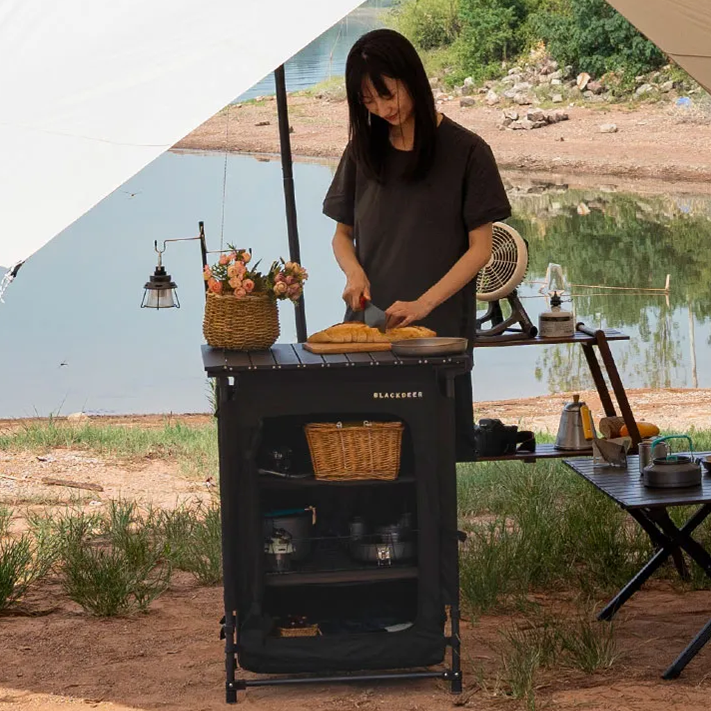 RAK PENYIMPANAN CAMPING BLACKDEER BD12212608 FOLDING TABLE KITCHEN