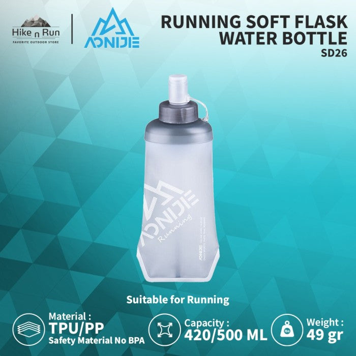 Botol Minum Lipat Aonijie SD26 Soft Flask 420 // 500ml