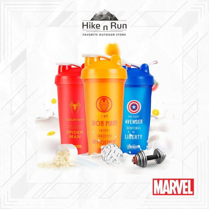 Marvel  Botol Olahraga Edition Gym Shaker Sport Bottle 600ML