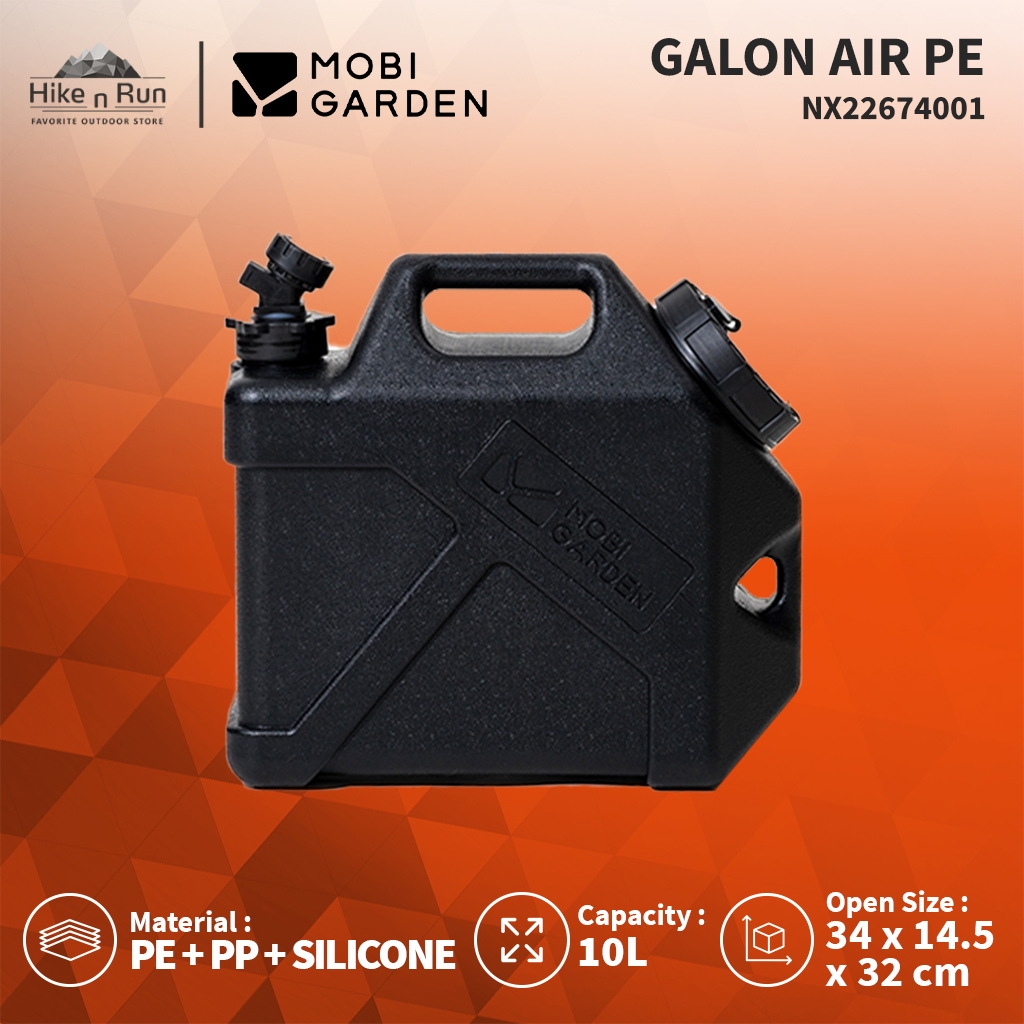 Mobi Garden Galon Air NX22674001 - NX22674002 Pe Square Water Container Bucket