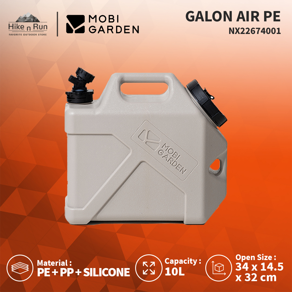 Mobi Garden Galon Air NX22674001 - NX22674002 Pe Square Water Container Bucket