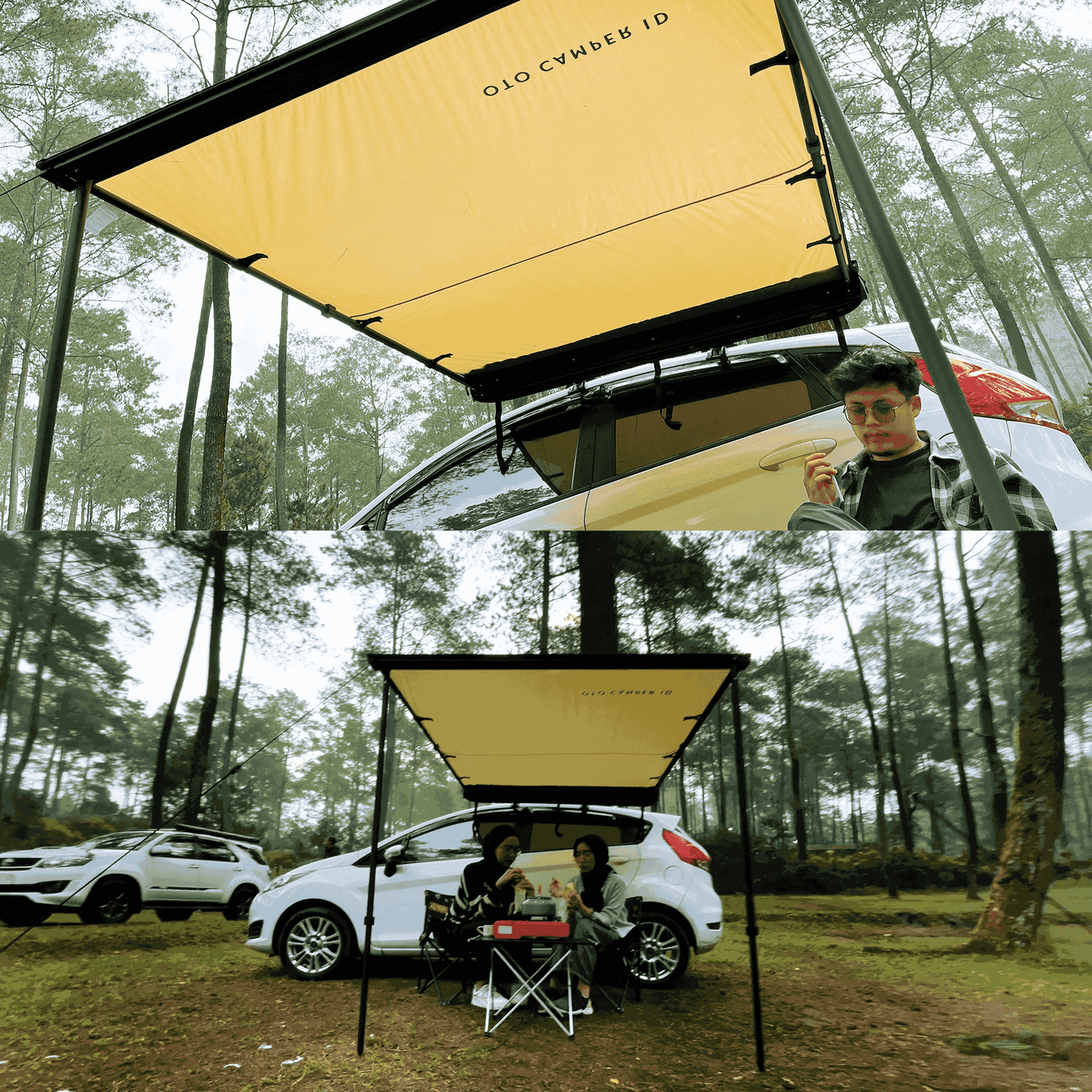 OTO CAMPER ID Kanopi  Merbabu Rocky Side Awning Car