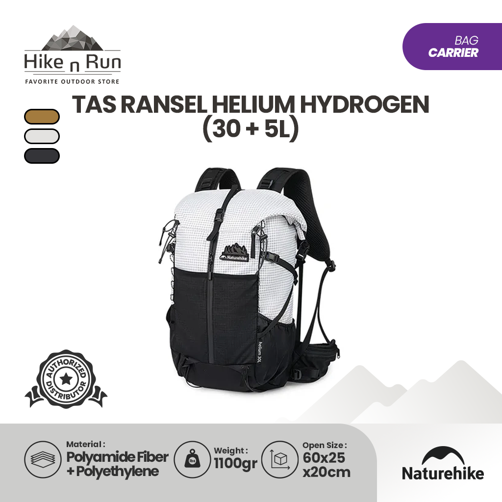 Tas Ransel Hellium NATUREHIKE CNK23000 Backpack Carrier Hiking