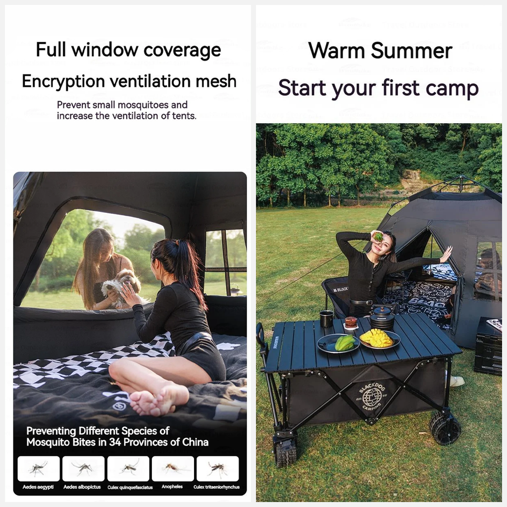 Tenda Camping Black Dog