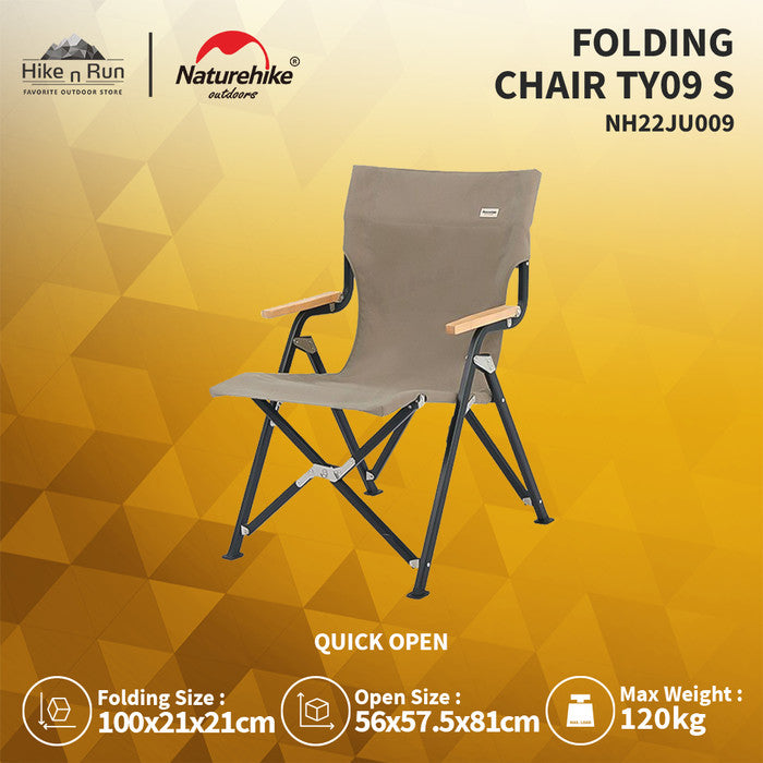 Kursi Lipat Naturehike TY09 S NH22JU009 Camping Folding Chair