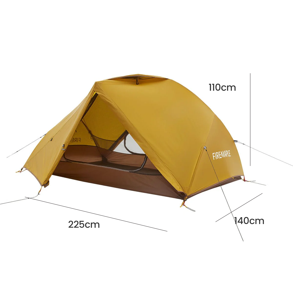 Firemaple Ultralight Tropics 2P Backpacking Camping Tent