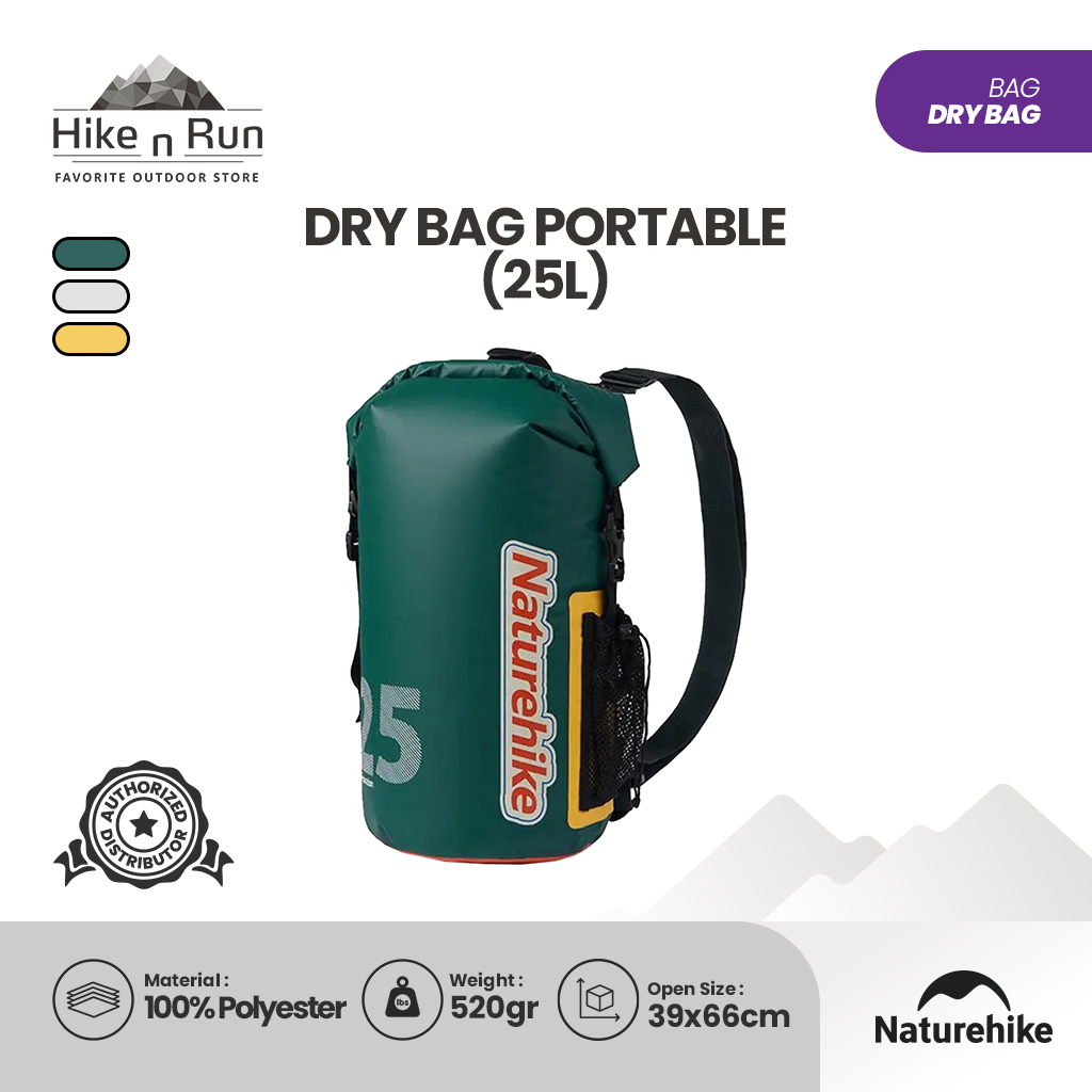 Naturehike Dry Bag Portable CNK2300BS017 Waterproof Tas Serbaguna