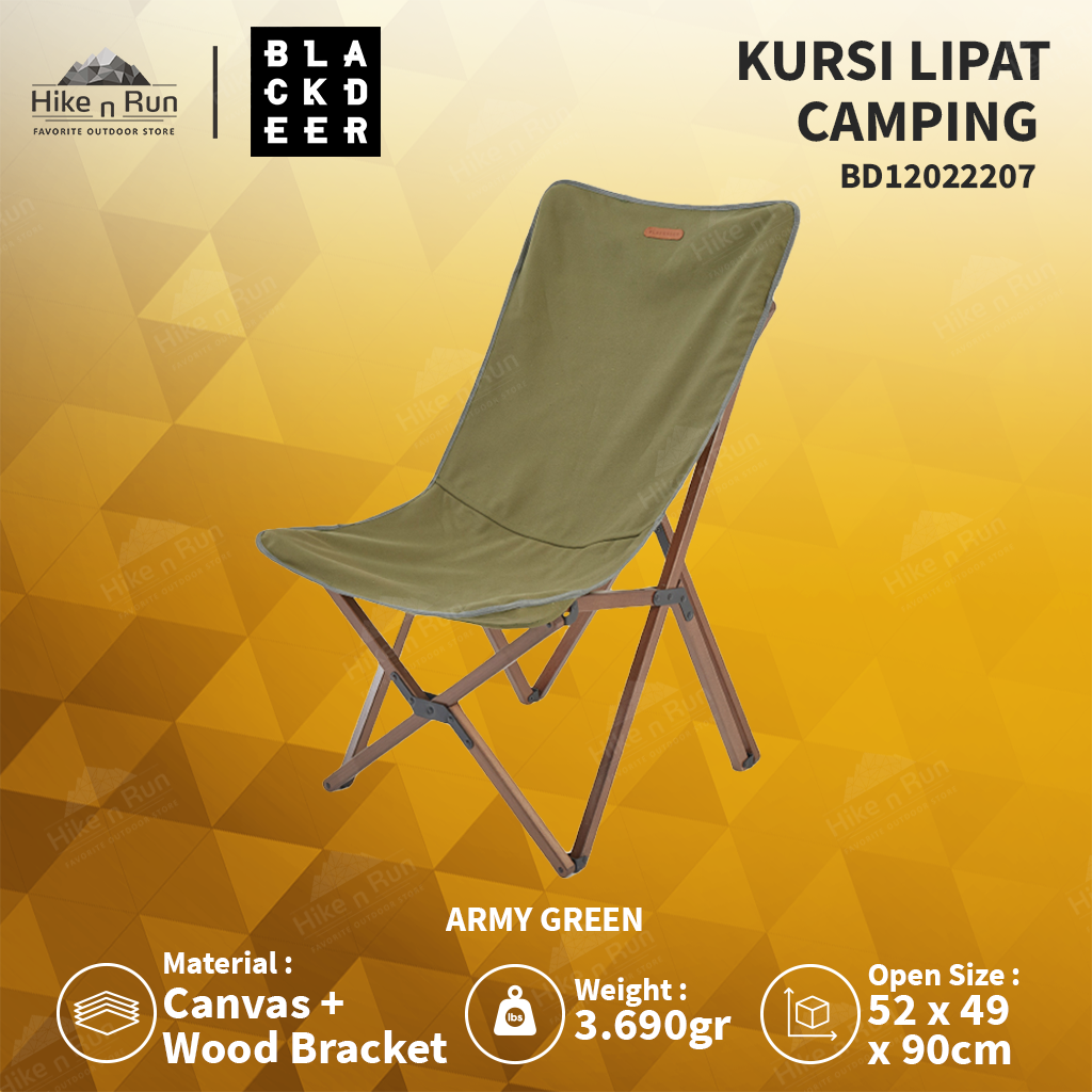 KURSI LIPAT CAMPING BLACKDEER BD1202220 FOLDING CHAIR