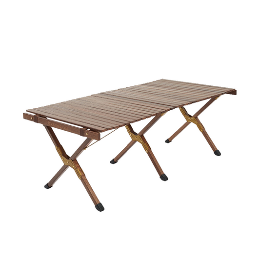 MEJA LIPAT BLACKDEER BD12022101 PORTABLE WOOD ROLL TABLE