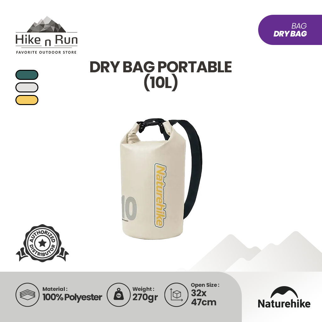 Naturehike Dry Bag Portable CNK2300BS017 Waterproof Tas Serbaguna