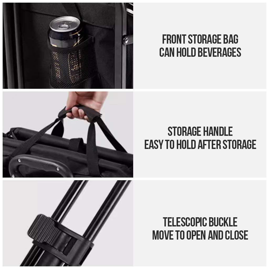 BlackDog Troli Lipat City Walk CBD2300JJ023 Folding Camping Trolley