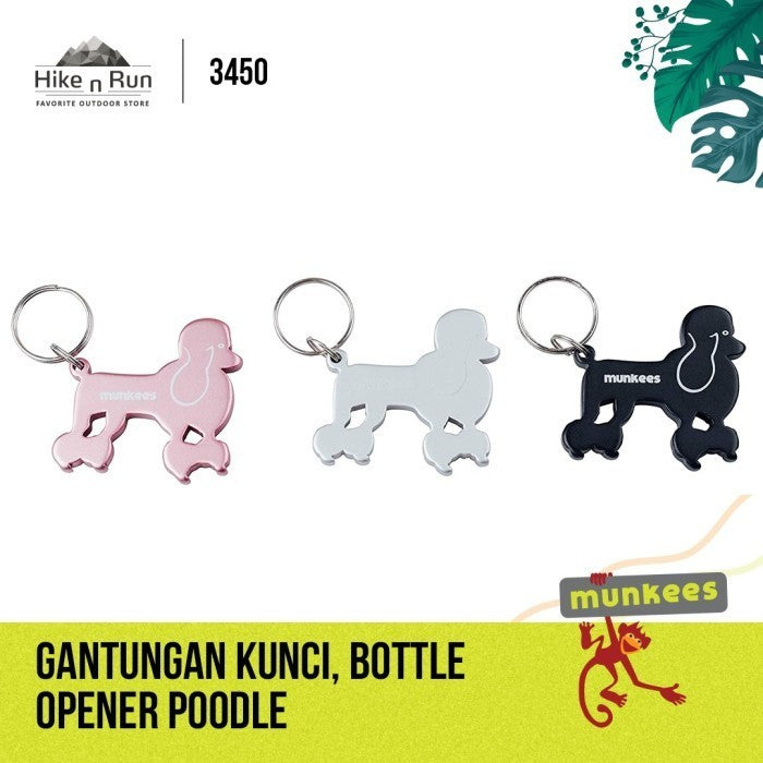 Gantungan Kunci Munkees Bottle Opener Poodle 3450