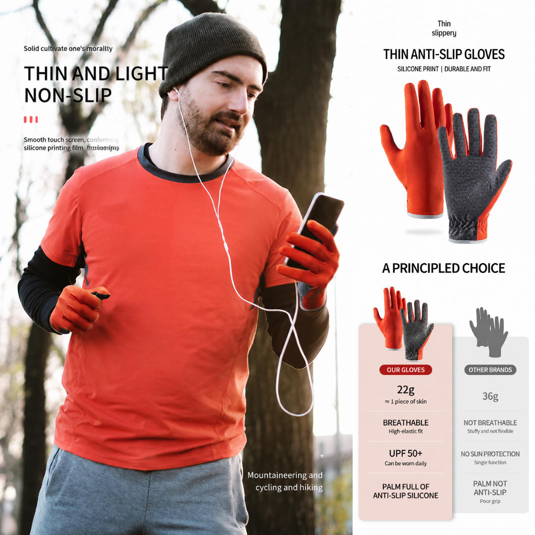Sarung Tangan Outdoor Naturehike GL09-T NH21FS035 Anti UV Gloves