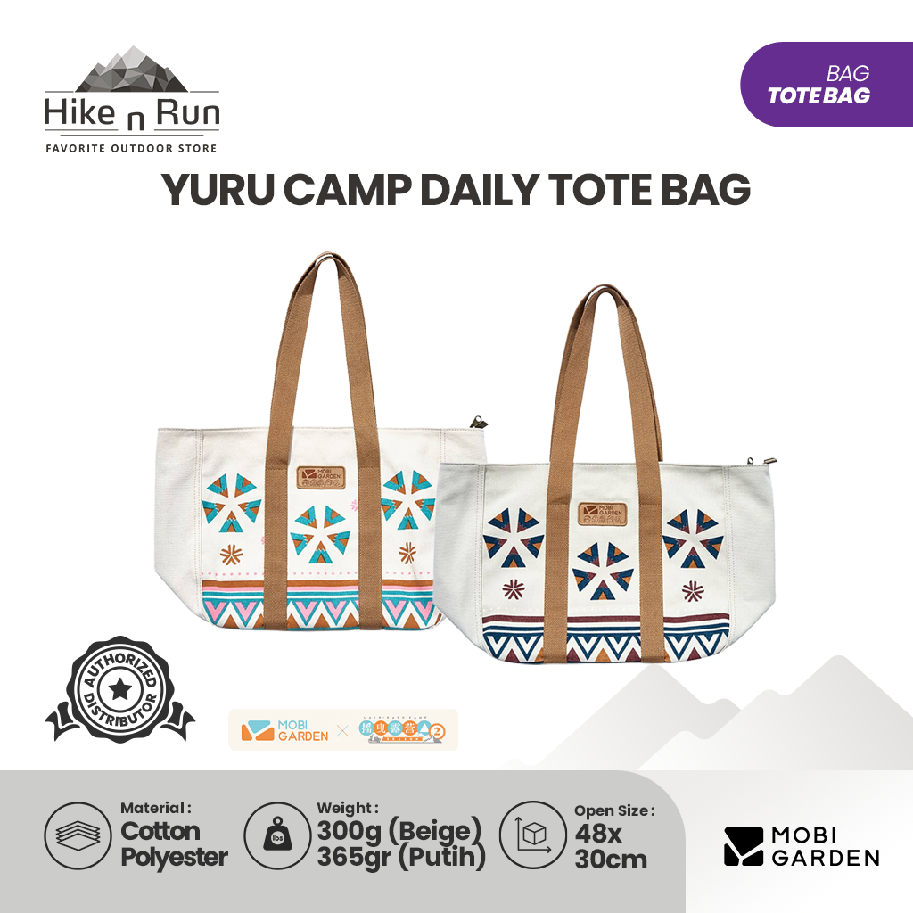 Tas Serbaguna Mobi Garden NX21664028 Yuru Camp Daily Tote Bag