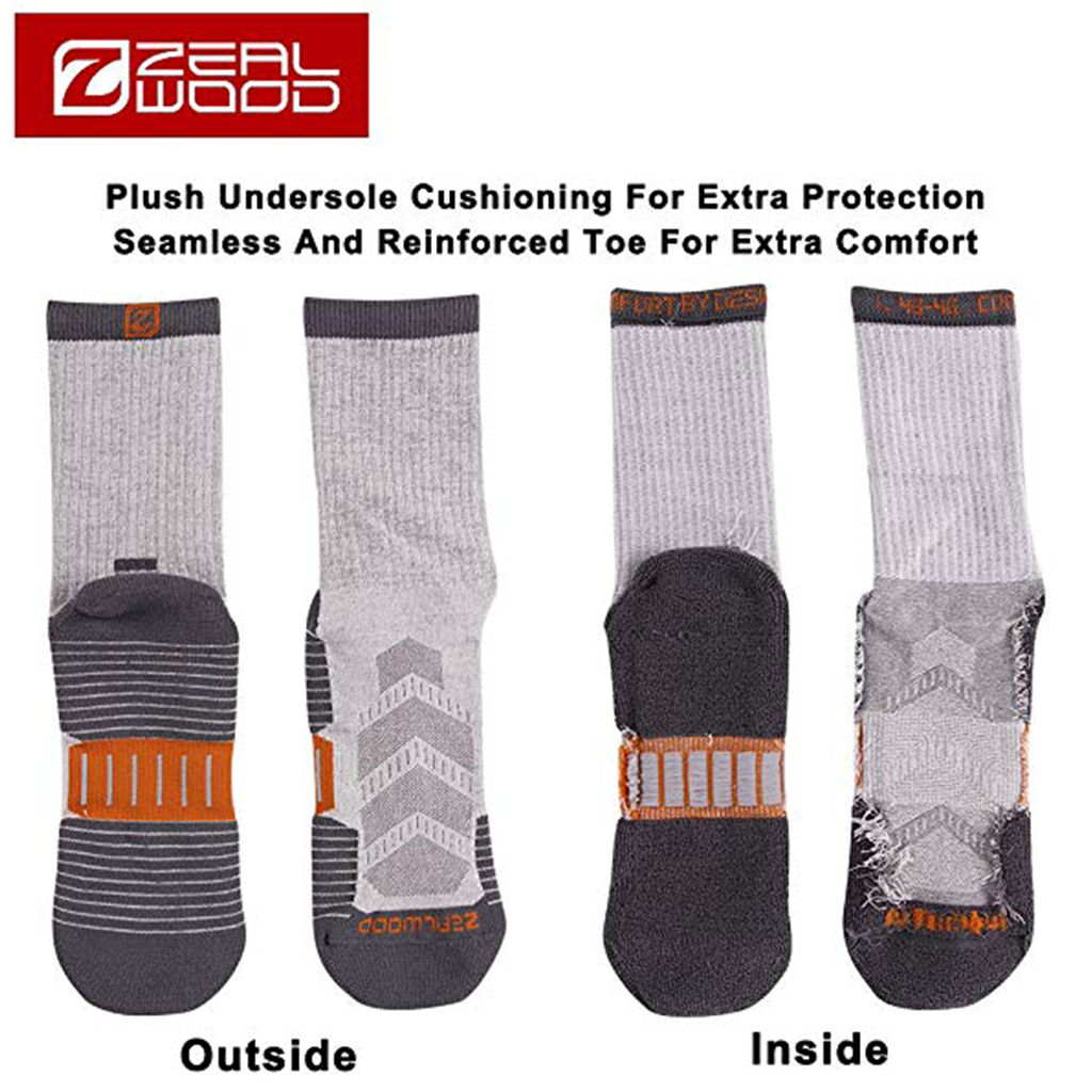 Zealwood Trek-MD Trekking Socks Middle Dual