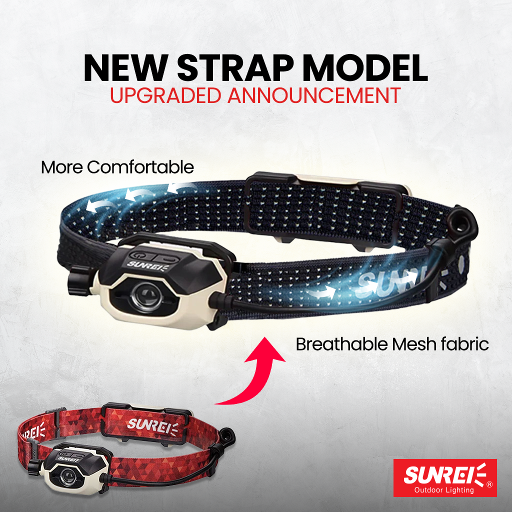 Sunrei Muye 2 Lampu Kepala Headlamp Outdoor