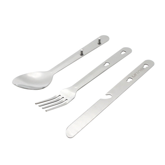 Set Alat Makan Bulin BL600-D6 4 in 1 Cutlery Set