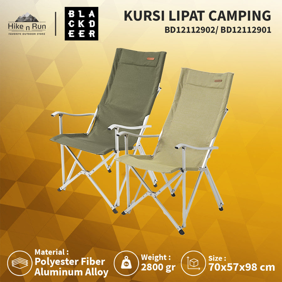 KURSI LIPAT CAMPING BLACKDEER BD1211290 FOLDING CHAIR