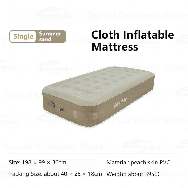 Matras angin C36 sleeping pad Naturehike inflatable built in pump CNH22DZ015