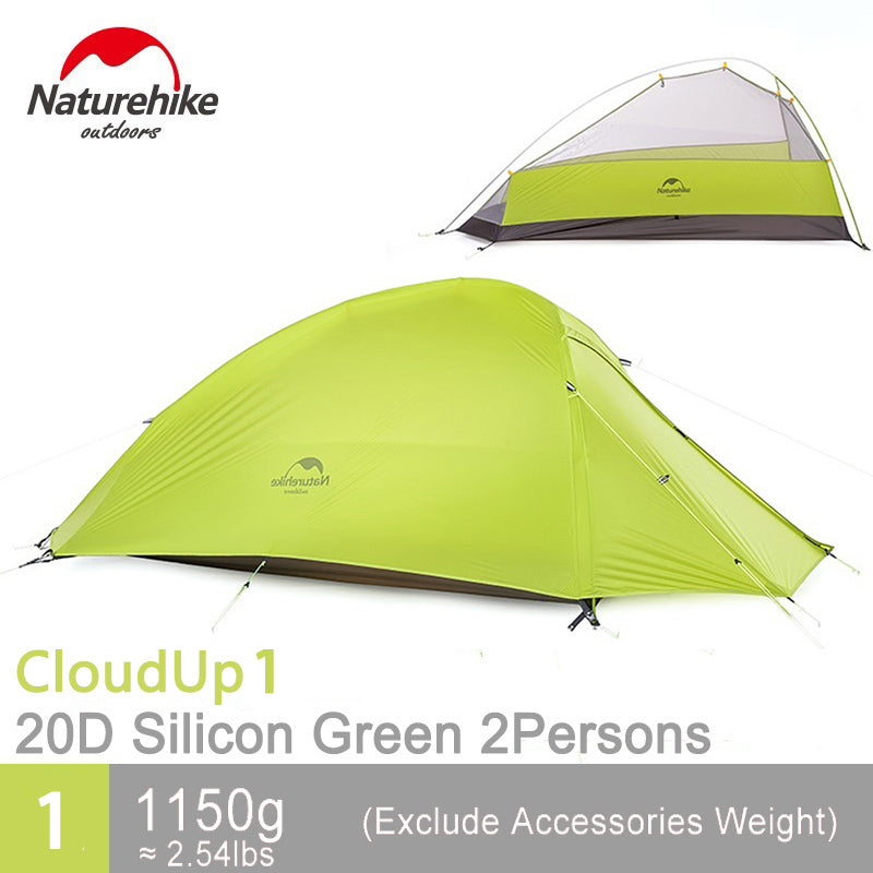 Naturehike Tent Cloud Up 1P 20D NH15T001-T