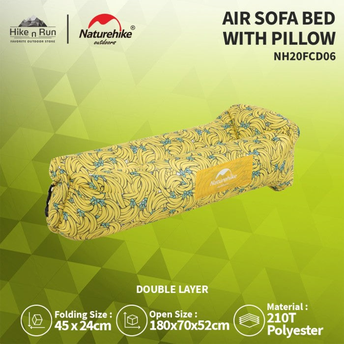 Sofa Angin Outdoor Naturehike NH20FCD06 Air Sofa Bed With Pillow