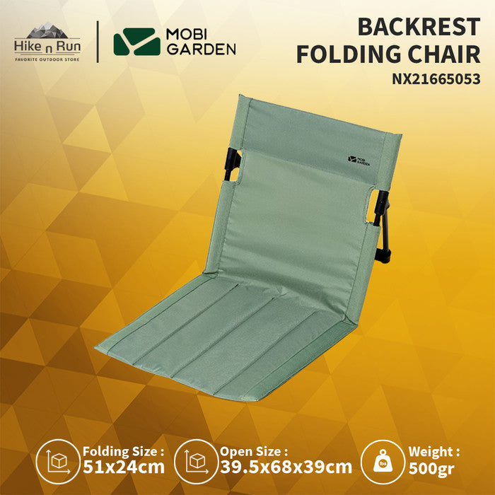 Kursi Lipat Camping Mobi Garden NX21665053 Backrest Folding Chair