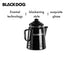 Teko Enamel Blackdog BD-YC011 Coffee Kettle Camping Picnic 2L