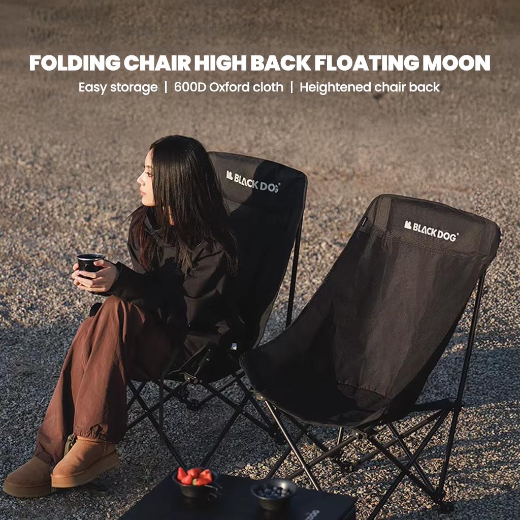 Blackdog Kursi Lipat High Back CBD2550JJ044 Floating Moon Portable Camping Folding Chair