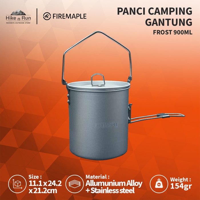 Firemaple Panci Camping Gantung Frost 900ml