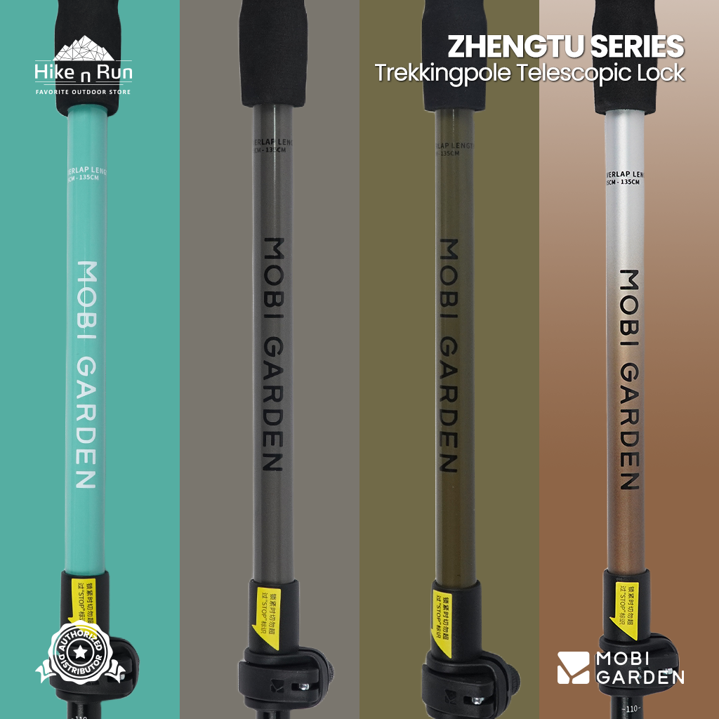 Mobi Garden Trekking Pole Zhengtu NX23667001 Aluminium Telescopic Lock