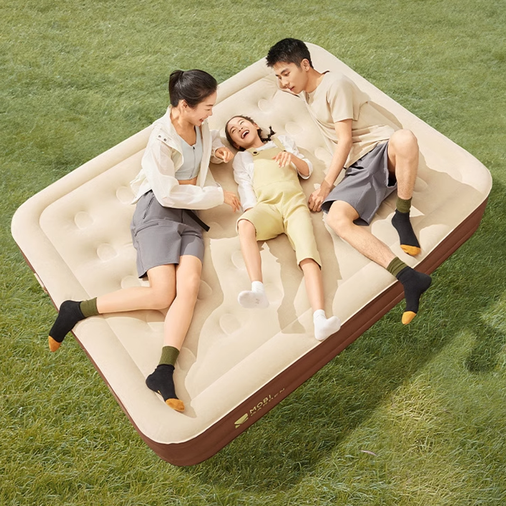 Mobi Garden Kasur Angin PH26 Sleeping Air Mattress Built In Pump NX246630