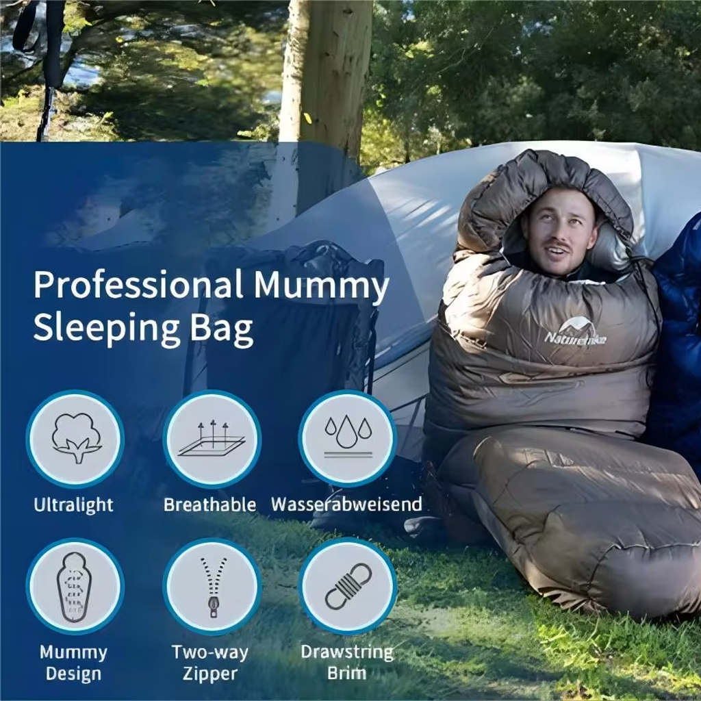 Naturehike Sleeping Bag Cotton Mummy CNK2300SD014